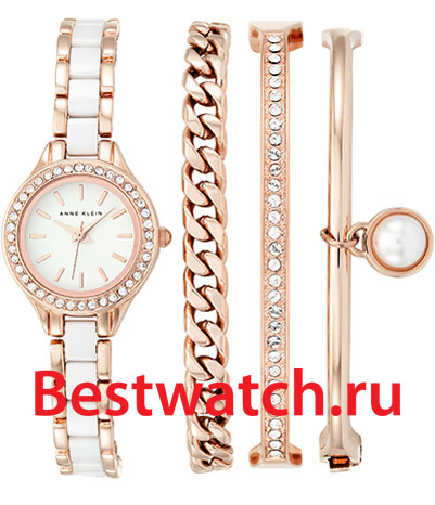 Часы Anne Klein Ring 1954RWST